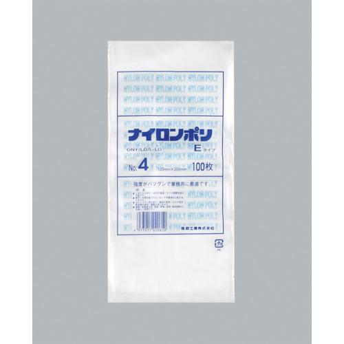 ■福助 ナイロンポリ Eタイプ NO.4《30袋入》〔品番:0703036〕【4813272×30:0】[送料別途見積り][掲外取寄][店頭受取不可]