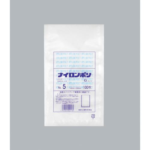 ■福助 ナイロンポリ Gタイプ NO.5《30袋入》〔品番:0705438〕【4814818×30:0】[送料別途見積り][掲外取寄][店頭受取不可]