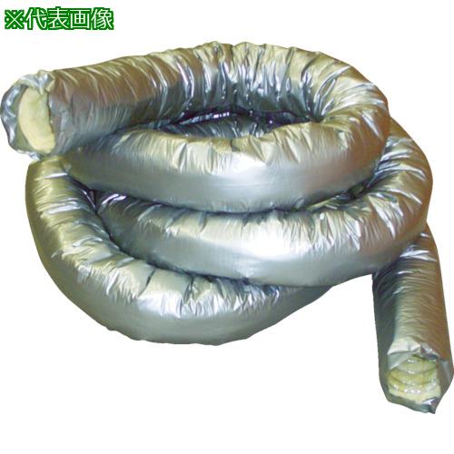 ■フジモリ 保温付フレキシブルダクト フジレックスIP(両側端末未処理品) 150φ×10m〔品番:IPM10150〕【4816552:0】[店頭受取不可]