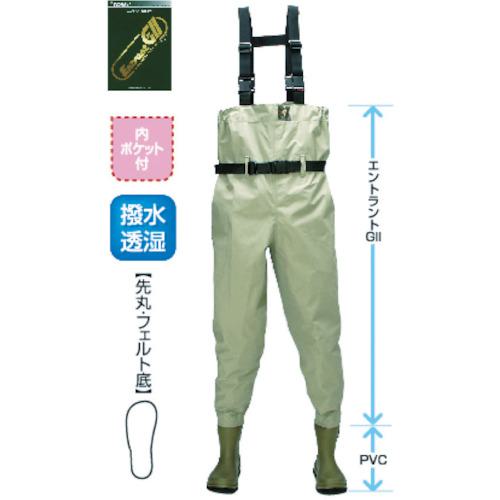 《メーカー》阪神素地（株）《品番》SW-511-LLL《特長》●東レ製の透湿防水生地を全面に使用し、ムレが少なく長時間の着用も快適です。●靴底13mm厚フェルト仕様で水中でのグリップに優れています。《用途》●水産業、水中での軽作業などに。《仕様》●寸法(cm):28.0●色:カーキ●足幅サイズ:EE●総丈(cm):153●股下(cm):101●ふくらはぎ周り(mm):490●US(アメリカ)規格サイズ:10●UK(イギリス)規格サイズ:9.5●EU(ヨーロッパ)規格サイズ:44《仕様2》●靴部形状:先丸●内ポケット付《原産国（名称）》中国《材質／仕上》●胴部:透湿防水コーティング生地●靴部:塩化ビニール(PVC)・フェルト《セット内容／付属品》●ウエストベルト●カップインソール●補修用生地《注意》《JANコード》4518208204626《本体質量》2.3kgハンシン　SW−511　エントラント　チェストハイウェーダー　LLL〔品番：SW-511-LLL〕[注番:4817320][本体質量：2.3kg]《包装時基本サイズ：130.00×360.00×305.00》〔包装時質量：2570.0g〕分類》保護具》安全靴・作業靴》胴付長靴☆納期情報：取寄管理コード(006) メーカー直送品 (欠品の場合有り)