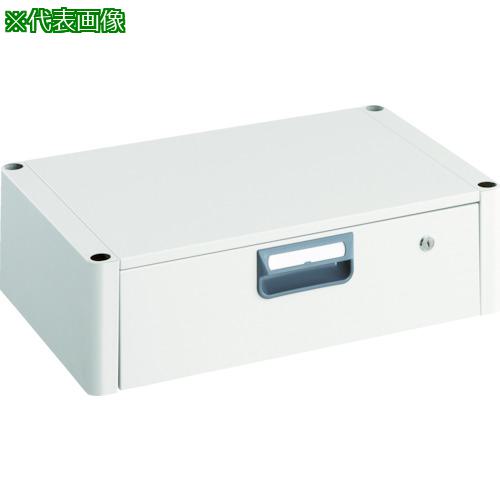 ■TRUSCO ツールワゴン フェニックスワゴン 1段引出 750X500 ホワイト〔品番:PEW75VW〕【4882962:0】[店頭受取不可]