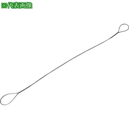 ■TRUSCO 玉掛けワイヤーロープ 段落し 14mmX3.5m〔品番:TWD14S3.5〕【4891775:0】[店頭受取不可]