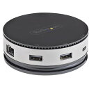 ■StarTech USBマルチハブ/USB-C/4K HDMI,DP又はVGA/75W/3xUSB/LAN/長尺cbl〔品番:DKT31CHDVCM〕【489...