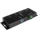 ■StarTech USBハブ/USB 3.0/USB-A - 4x USB-A/産業用メタル筐体/DIN・壁面〔品番:ST4300USBM〕【4892558:...