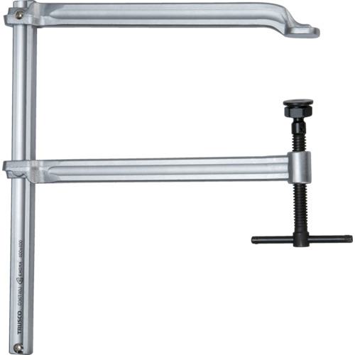 ■TRUSCO F型クランプ深型 口開200mmフトコロ200mm〔品番:D22T20J〕【4901029:0】[店頭受取不可]