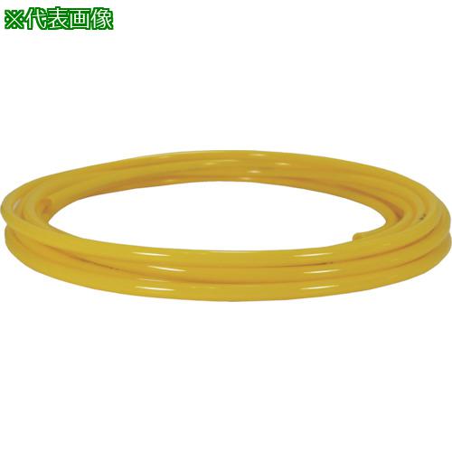 ■チヨダ TEタッチチューブ 4mm/20m 黄〔品番:TE4X2.520Y〕【4918568:0】[店頭受取不可]