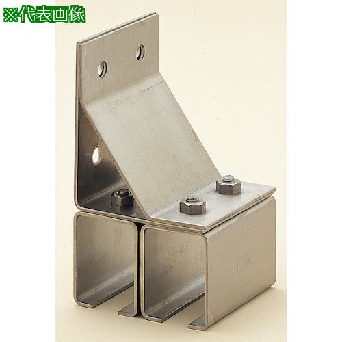 ■ヤボシ 横継受二連(ステンレス製) 2号〔品番:S2YT2〕【4950668:0】[送料別途見積り][掲外取寄][店頭受..