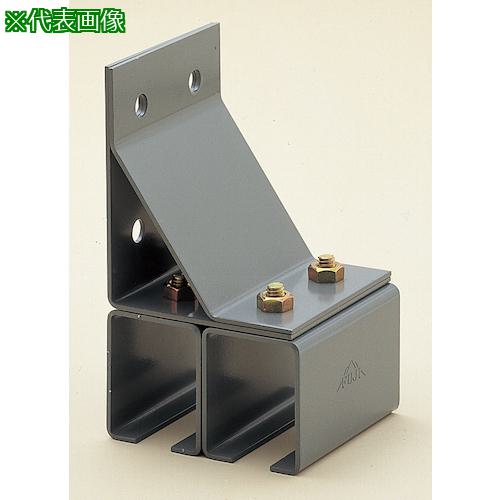 ■ヤボシ 横継受二連(スチール製) 4号〔品番:4YT2〕【4950679:0】[送料別途見積り][掲外取寄][店頭受取不可]