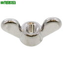 ■SUNCO SUS蝶ナット(1種 (浪速鉄工製 M10 (D=50 (100本入)〔品番:N002N1600100000000〕【4951024:0】[送料別...