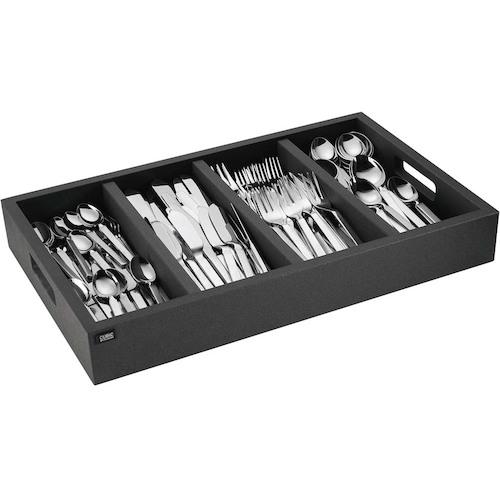 ■EBM ヴォラース キュービック カトラリートレイ 904780〔品番:1516930〕【4990606:0】[送料別途見積り..