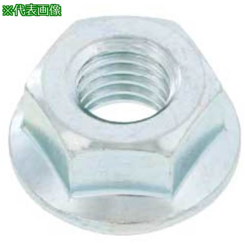 ■SUNCO 三価ブラック フランジナット(S無し ツバ大 M6(10X16 (600本入)〔品番:N00003610060000004〕【5..