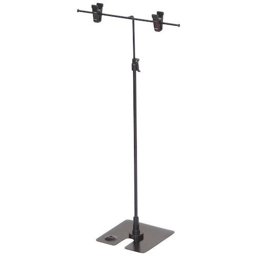 ■EBM ポップ&パネルスタンド ブラック 49827BLK〔品番:1542530〕【5023622:0】[送料別途見積り][掲外取..