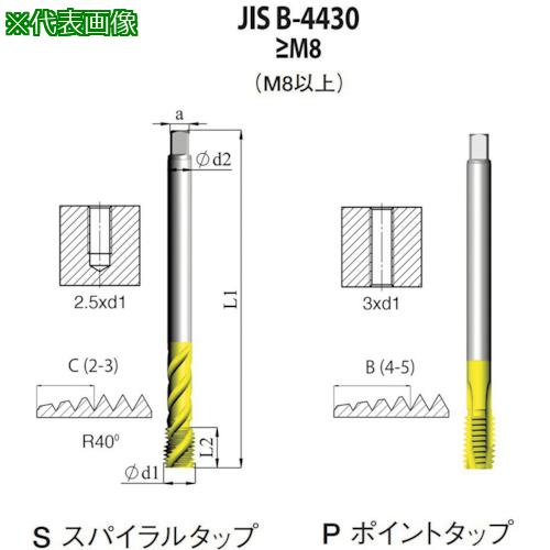 ■NOGA JIS B-4430 一般用スパイラルタップM12x1.75 XT5〔品番:SJ4CM12X1.75H45〕【5051213:0】[送料別途見積り][掲外取寄][店頭受取不可]