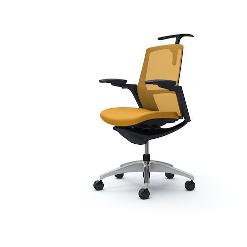 ■OKAMURA フィノラチェア ミドルバック 座クッション 〔品番:C784ARF1H9〕【5066176:0】[送料別途見積り][法人・事業所限定][外直送][店頭受取不可]