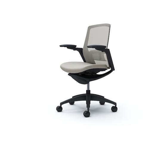 ■OKAMURA フィノラチェア ミドルバック 座クッション 〔品番:C783MSF1G3〕【5066232:0】[送料別途見積り][法人・事業所限定][外直送][店頭受取不可](3)