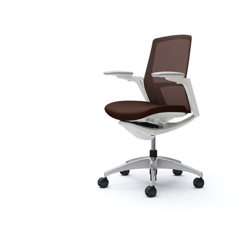 ■OKAMURA フィノラチェア ミドルバック 座クッション 〔品番:C783CWF1G8〕【5069347:0】[送料別途見積..