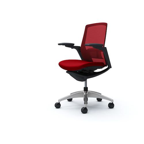 ■OKAMURA フィノラチェア ミドルバック 座クッション 〔品番:C783BSF1G9〕【5075711:0】[送料別途見積..