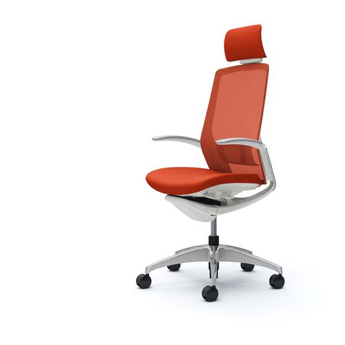 ■OKAMURA フィノラチェア EXハイバック 座クッション 〔品番:C74CBZF1H8〕【5081903:0】[送料別途見積り][法人・事業所限定][外直送][店頭受取不可]