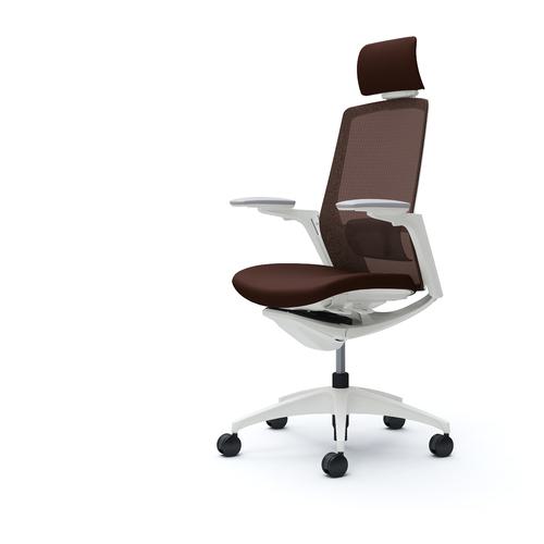 ■OKAMURA フィノラチェア EXハイバック 座クッション 〔品番:C78CWZF1G8〕【5085666:0】[送料別途見積り][法人・事業所限定][外直送][店頭受取不可](3)