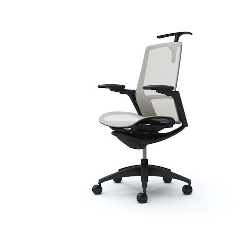 ■OKAMURA フィノラチェア ハイバック 座メッシュ 〔品番:C786MRF1E2〕【5086142:0】[送料別途見積り][法人・事業所限定][外直送][店頭受取不可]