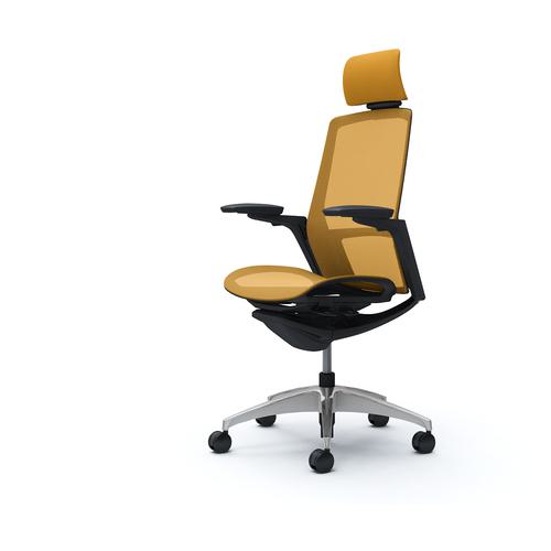 ■OKAMURA フィノラチェア EXハイバック 座メッシュ 〔品番:C78ABRF1F9〕【5087315:0】[送料別途見積り][法人・事業所限定][外直送][店頭受取不可]