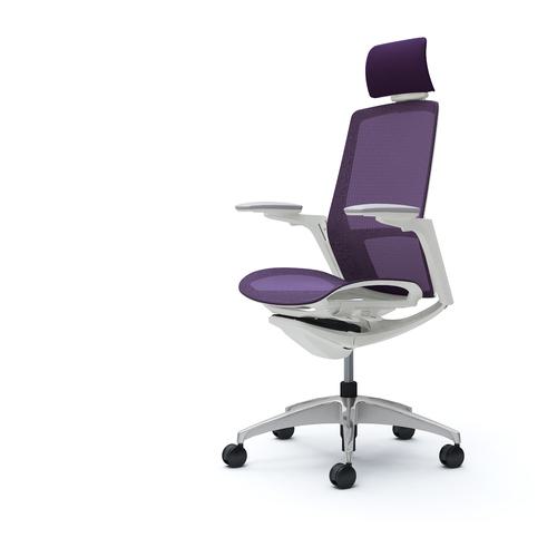 ■OKAMURA フィノラチェア EXハイバック 座メッシュ 〔品番:C78ABWF1E0〕【5087349:0】[送料別途見積り][法人・事業所限定][外直送][店頭受取不可]