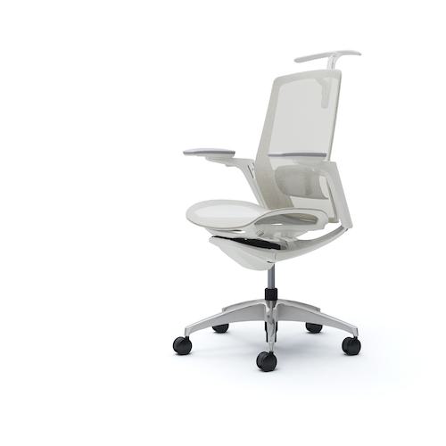 ■OKAMURA フィノラチェア ハイバック 座メッシュ 〔品番:C786BZF1E2〕【5088511:0】[送料別途見積り][法人・事業所限定][外直送][店頭受取不可]