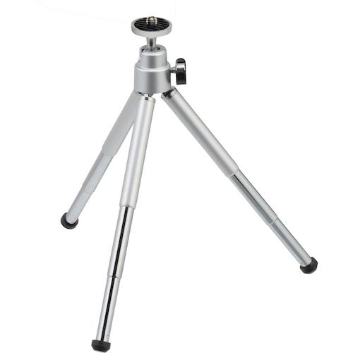 ■ナカバヤシ Mini Tripod スタンダード180 シルバー〔品番:DCA108SL〕【5088947:0】[送料別途見積り][掲外取寄][店頭受取不可]