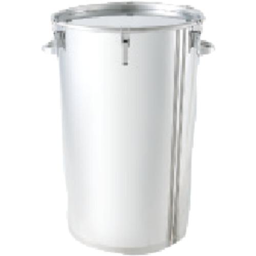 ■MONOVATE ステンレスタンク テーパー付貯蔵用タンク(フタ付) 200L〔品番:TPST565H〕【5096391:0】[法人・事業所限定][直送元][店頭受取不可]