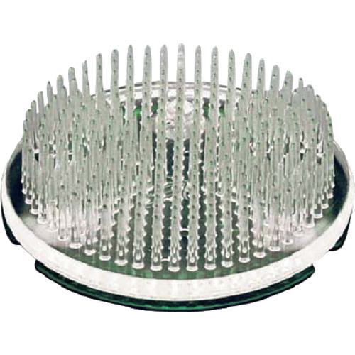 ■EBM プラスチック剣山(カラー銅板付)緑〔品番:1586740〕【5099832:0】[送料別途見積り][掲外取寄][店..