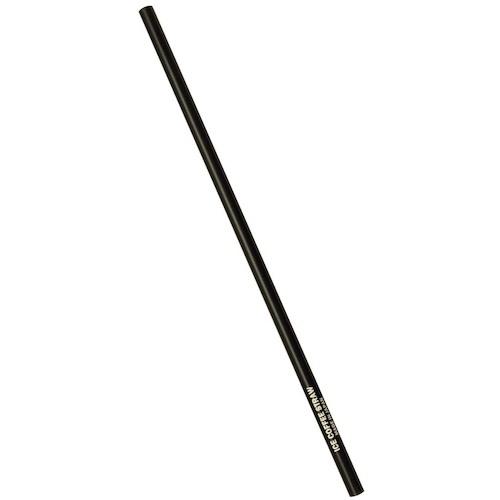 ■EBM アルミ アイスコーヒーストロー ブラック〔品番:1560770〕【5103629:0】[送料別途見積り][掲外取..