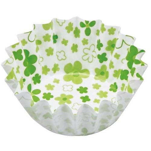 ■EBM ココ・ケース(500枚入)小花柄 ひまわり 小 グリーン〔品番:2135720〕【5105022:0】[送料別途見積..