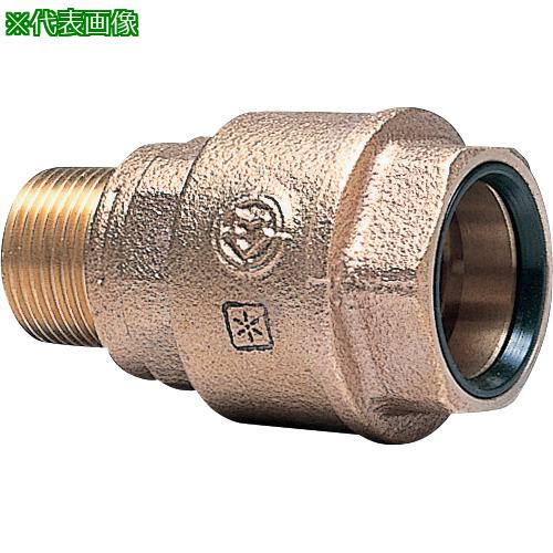 ■前澤給装工業 Pワン継手B型 おねじ付ソケット 50〔品番:71540150〕【5105298:0】[店頭受取不可]