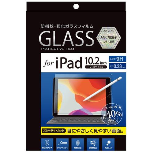 ■ナカバヤシ iPad10.2ガラス/光沢BLC〔品番:TBFIP19GFLKBC〕【5108995:0】[送料別途見積り][掲外取寄][店頭受取不可]