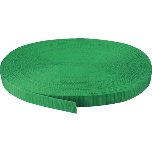 ■TRUSCO PPベルト幅30mmX長さ20m 緑〔品番:PPB3020〕【5113849:0】[店頭受取不可]