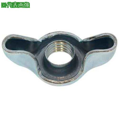 ■SUNCO 三価ホワイト プレス蝶ナット(高形 D=32 M8(D=32 (30本入り)〔品番:N0000150008000000330P〕【5115050:0】[送料別途見積り][掲外取寄][店頭受取不可]