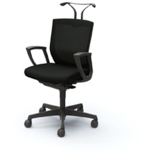 ■OKAMURA エスクードメッシュローバック 〔品番:C442ZRFHB1〕【5119853:0】[送料別途見積り][法人・事..