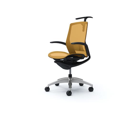 ■OKAMURA フィノラチェア ミドルバック 座メッシュ 〔品番:C742ASF1F9〕【5125085:0】[送料別途見積り][法人・事業所限定][外直送][店頭受取不可]