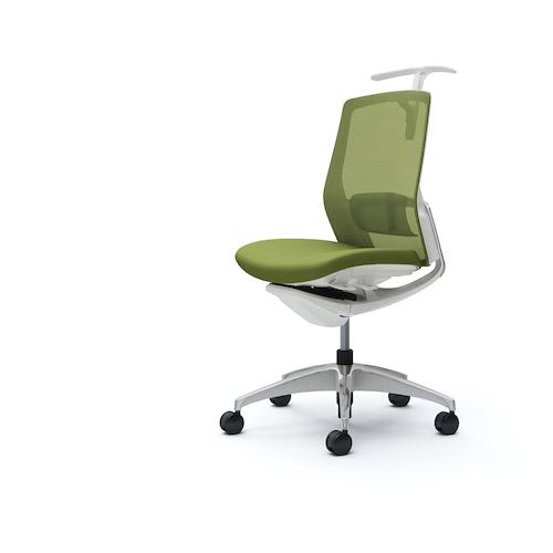 ■OKAMURA フィノラチェア ミドルバック 座クッション 〔品番:C734BZF1G5〕【5131176:0】[送料別途見積り][法人・事業所限定][外直送][店頭受取不可]