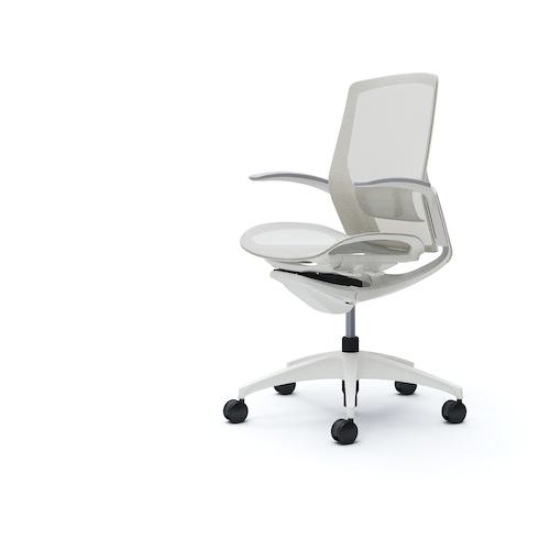 ■OKAMURA フィノラチェア ミドルバック 座メッシュ 〔品番:C741WZF1E2〕【5131289:0】[送料別途見積り]..