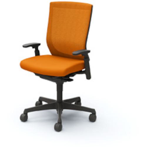 ■OKAMURA エスクードメッシュチェア 〔品番:C487JRFHB7〕【5135663:0】[送料別途見積り][法人・事業所限定][外直送][店頭受取不可]