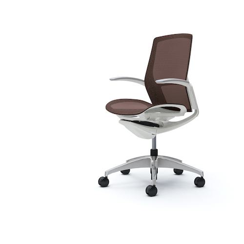 ■OKAMURA フィノラチェア ミドルバック 座メッシュ 〔品番:C741CWF1E8〕【5137553:0】[送料別途見積り]..