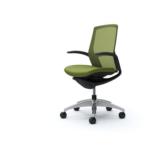 ■OKAMURA フィノラチェア ミドルバック 座クッション 〔品番:C743ARF1G5〕【5137647:0】[送料別途見積..