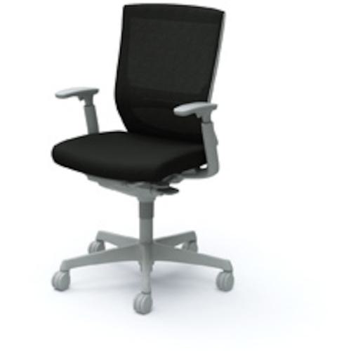 ■OKAMURA エスクードメッシュチェアハイバック 〔品番:C497CSFHB1〕【5138801:0】[送料別途見積り][法..