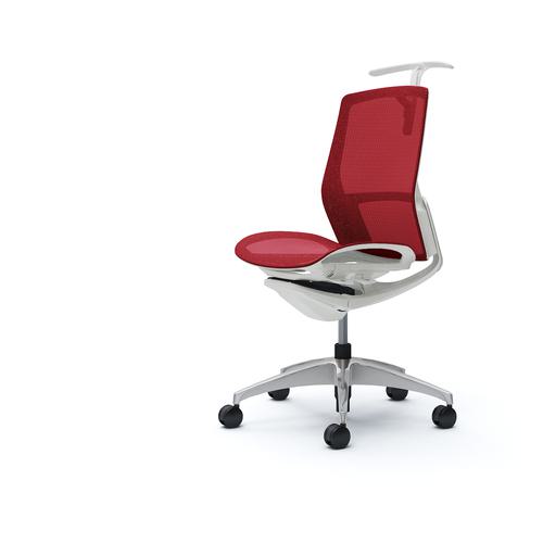 ■OKAMURA フィノラチェア ミドルバック 座メッシュ 〔品番:C732CWF1E9〕【5140575:0】[送料別途見積り][法人・事業所限定][外直送][店頭受取不可]