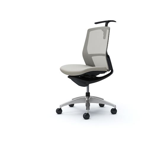 ■OKAMURA フィノラチェア ミドルバック 座クッション 〔品番:C734BRF1G3〕【5140691:0】[送料別途見積り][法人・事業所限定][外直送][店頭受取不可]