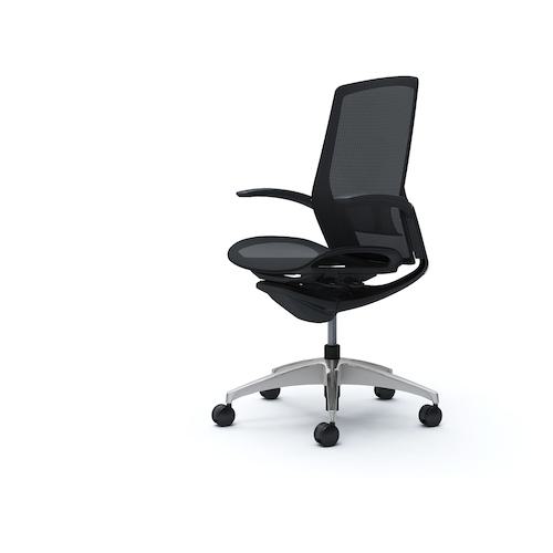 ■OKAMURA フィノラチェア ハイバック 座メッシュ 〔品番:C745ASF1E1〕【5140912:0】[送料別途見積り][法人・事業所限定][外直送][店頭受取不可]