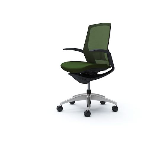 ■OKAMURA フィノラチェア ミドルバック 座クッション 〔品番:C743BSF1H5〕【5142345:0】[送料別途見積り][法人・事業所限定][外直送][店頭受取不可]