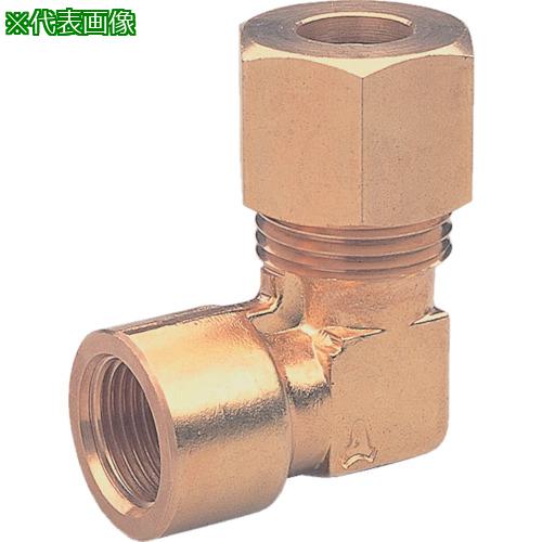 ■ASOH 内ネジリングエルボ PT3/8×Φ12.7〔品番:RL5304〕【5158231:0】[送料別途見積り][掲外取寄][店頭受取不可]