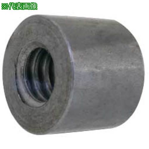 ■SUNCO 鉄 台形丸ナット 左ねじ MTR32A(1本入り)〔品番:N000416003200000001P〕【5171449:0】[送料別途見積り][掲外取寄][店頭受取不可]